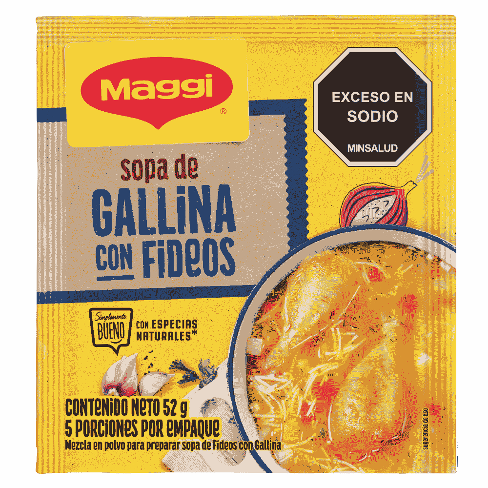 MAGGI® Sopa de Gallina con Fideos