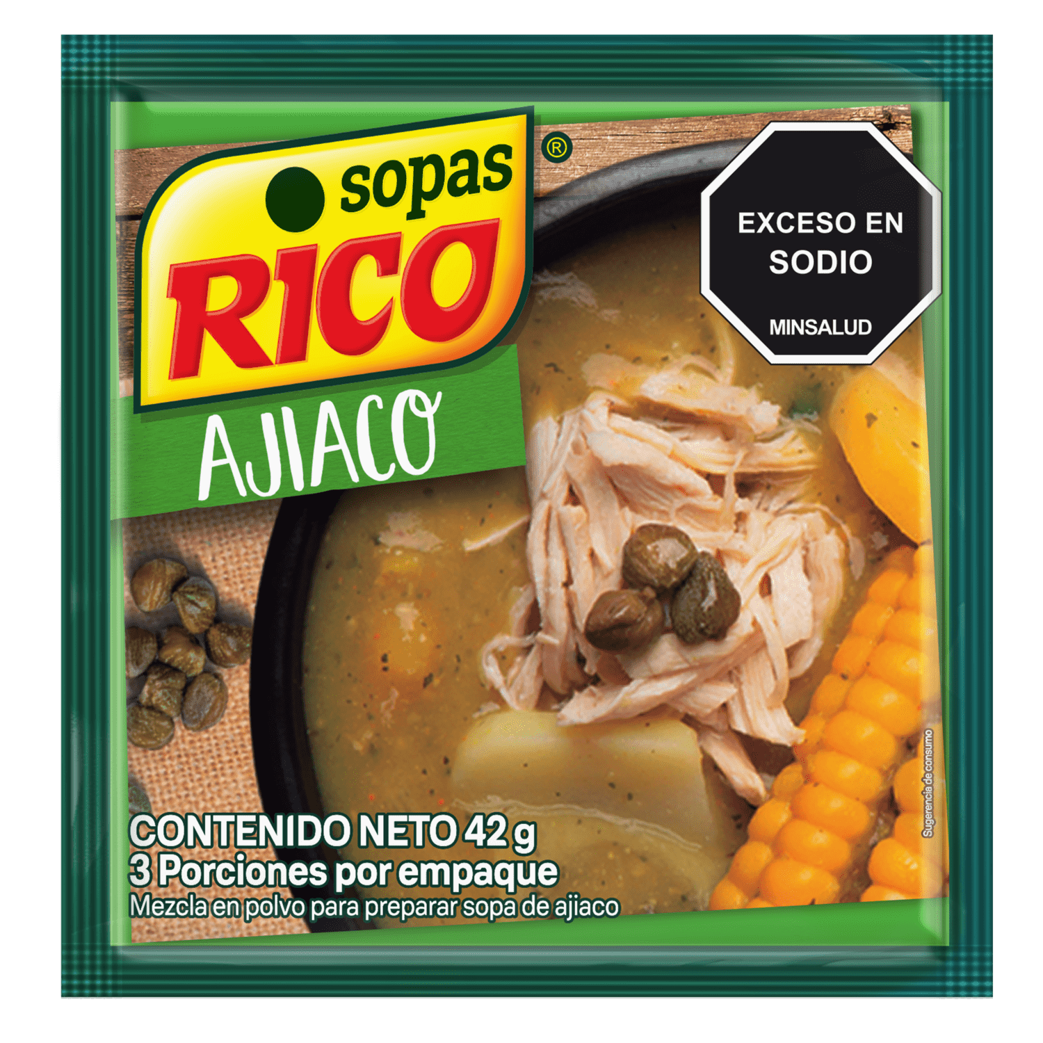 front ​​RICO® Ajiaco